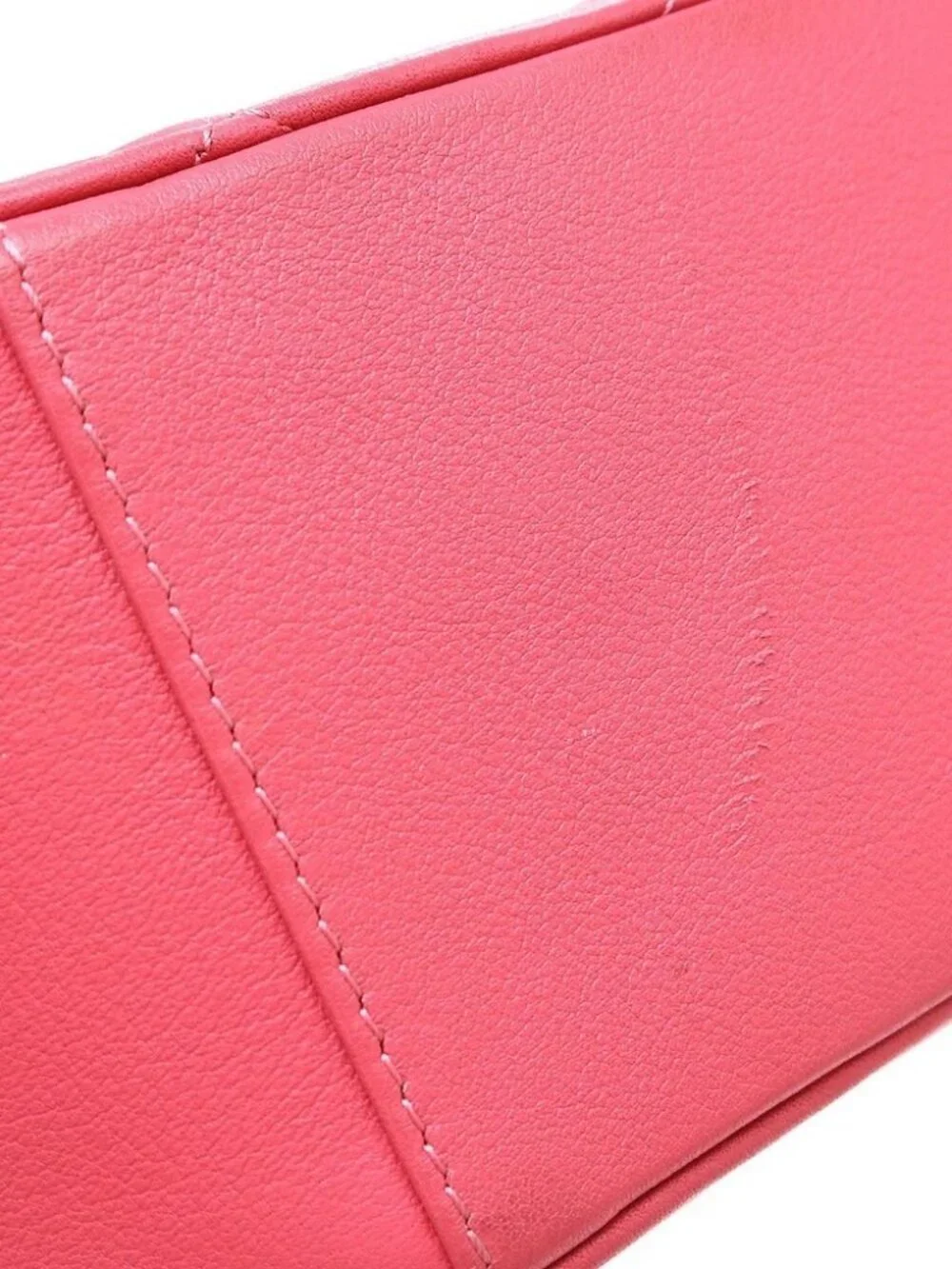 Chanel Pink Lambskin Camera Bag Mini